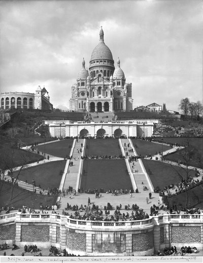 Basilica of Sacre-Coeur, Montmartre, 1876-1910 by Paul Abadie